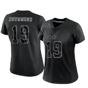 Black Women's Dontario Drummond Dallas Cowboys Limited Reflective Jersey