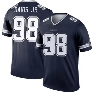 Navy Men's Carl Davis Jr. Dallas Cowboys Legend Jersey - Dallas Store