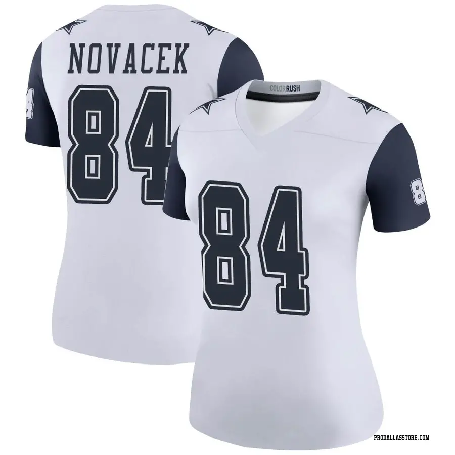 Jay Novacek #84 Signed Jersey (JSA COA) Dallas Cowboys